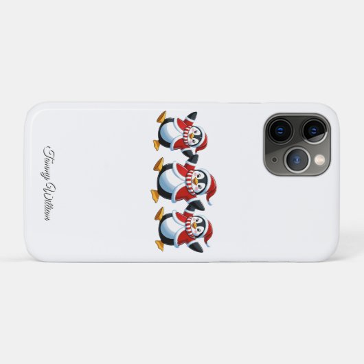 Niedlich Funny Spaß Trendy Modern Frohe Weihnachte Case-Mate iPhone Hülle (Rückseite (Horizontal))