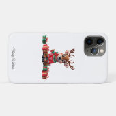 Niedlich Funny Spaß Trendy Modern Frohe Weihnachte Case-Mate iPhone Hülle (Rückseite (Horizontal))