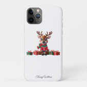 Niedlich Funny Spaß Trendy Modern Frohe Weihnachte Case-Mate iPhone Hülle (Rückseite)