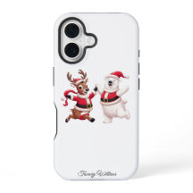 Niedlich Funny Spaß Trendy Modern Frohe Weihnachte