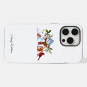 Niedlich Funny Spaß Trendy Modern Frohe Weihnachte iPhone Hülle (Rückseite (Horizontal))