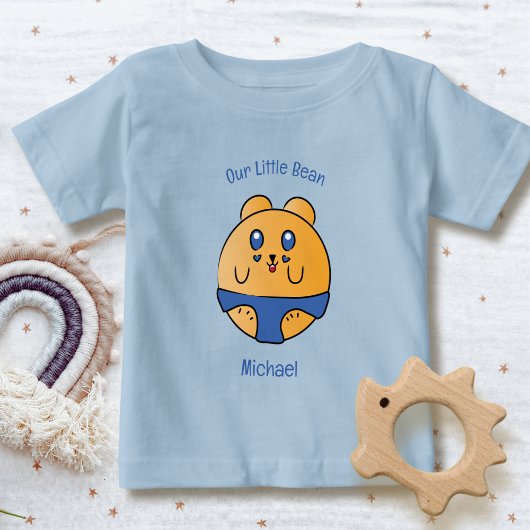 Niedlich Funny Sprichwort Cartoon Tierspass Blau M Baby T-shirt
