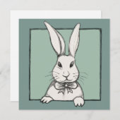 Niedlich Funny Vintag Happy Osterfest Personalisie (Vorne/Hinten)