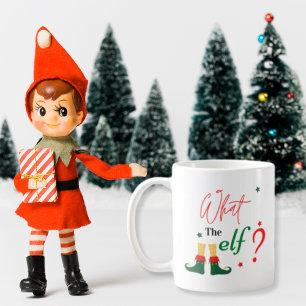 Niedlich Funny Was das ELF Weihnachten-Kleine Gesc Kaffeetasse