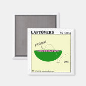 Niedlich Funny Watermelon Cartoon Magnet (Vorderseite/Rückseite)