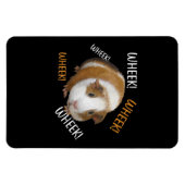 Niedlich & Funny Wheel - Guinea Pig Owner Cavy Lov Magnet (Horizontal)