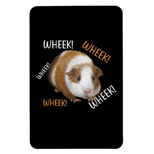 Niedlich & Funny Wheel - Guinea Pig Owner Cavy Lov Magnet (Vertikal)