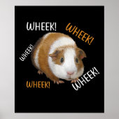 Niedlich & Funny Wheel - Guinea Pig Owner Cavy Lov Poster (Vorne)