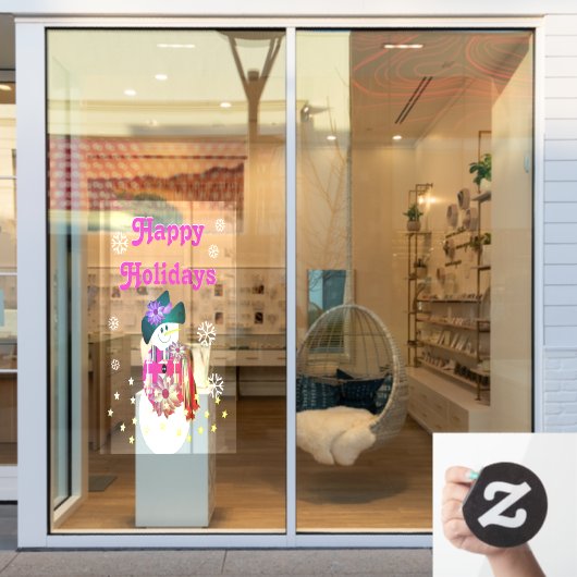 Niedlich für die Glasdekoration Fensteraufkleber (Schaufenster)