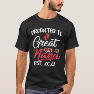Niedlich für Großmutter Nana 2022 Blume Mutter D T-Shirt