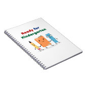 Niedlich für Kindergartenbuch Notizblock (Rechte Seite)