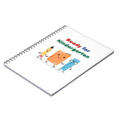 Niedlich für Kindergartenbuch Notizblock (Linke Seite)