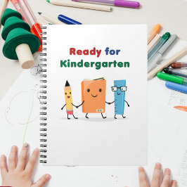 Niedlich für Kindergartenbuch Notizblock