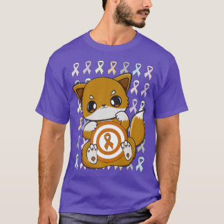 Niedlich für Orangenband zur Leukämie T-Shirt