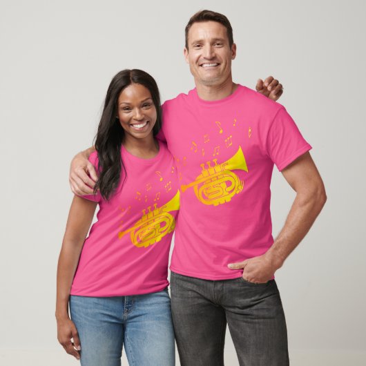 Niedlich für Trumpeter oder Trumpf-Player ein Cool T-Shirt (Unisex)