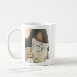 Niedlich Furry Friend Cat Lovers' Foto Tasse