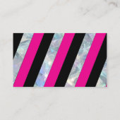 Niedlich Fushia Glitz Avon Business Card Visitenkarte (Rückseite)