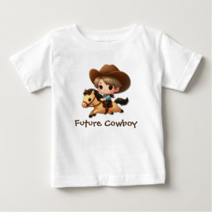Niedlich Future Cowboy Baby T-shirt