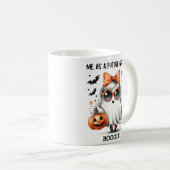 Niedlich Future Ghost Halloween T - Shirt Kaffeetasse (VorderseiteRechts)