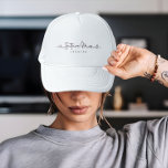 Niedlich Future Mrs. Script Herzring Custom Weddin Truckerkappe<br><div class="desc">Niedlich Future Mrs. Script Heart Ring Custom Wedding Trucker Hat</div>