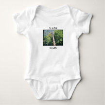 Niedlich G ist für Giraffe Baby 1 Stück