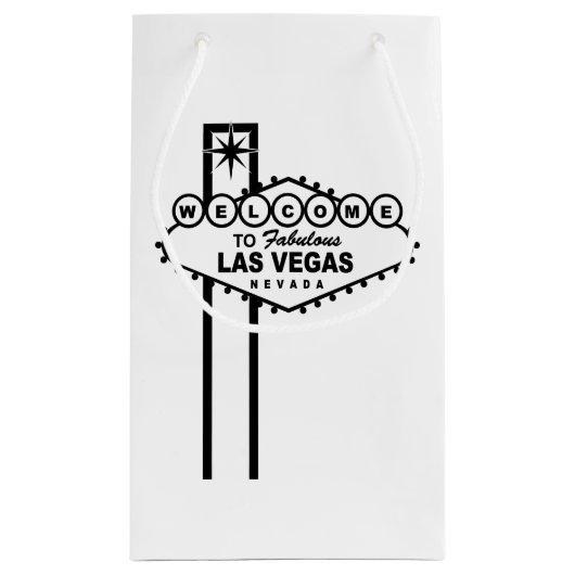 Niedlich Gambling Vegas Poker Party Kleine Geschenktüte (Rückseite)