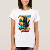 Niedlich Gamer Cat | Funny Feline Streamer Kitty T-Shirt (Vorderseite)