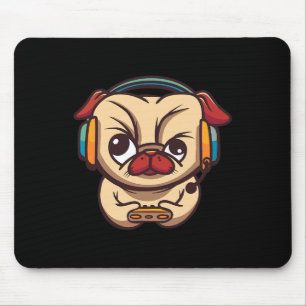 Niedlich Gaming Dog Video Game PC Video Game Game Mousepad