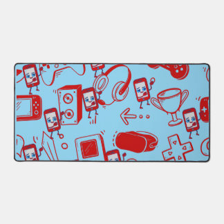 Niedlich Gaming Themed Desktop Mat Schreibtischunterlage