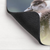 Niedlich Gänseküken Foto Mouse Pad Mousepad (Ecke)