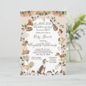 Niedlich Gänsewasser Kinderzimmer Rhymes Kinderdus Einladung (Stehend Vorderseite)