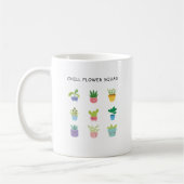 Niedlich Garden Blume Gepunktete Zeichen Kaffeetasse (Links)