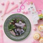Niedlich Garden Frosch Personalisiertes Party Pappteller (Party)
