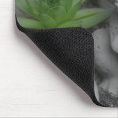 Niedlich Garden Frosch Schwarz-weiß Mousepad (Ecke)