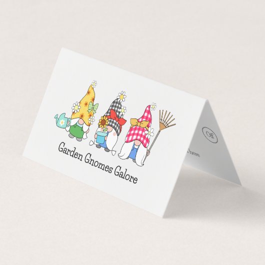 Niedlich Garden Gnoma 6 Lounge Visitenkarten (Vorderseite)