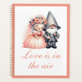 Niedlich Garden Gnome Rustic Wedding & Daily Organ Planer (Vorderseite)