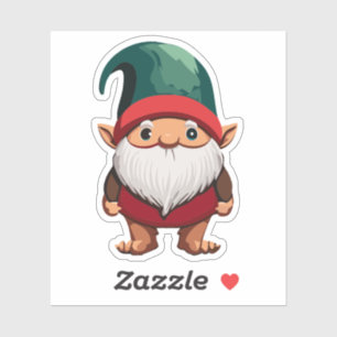 Niedlich Garden Gnome Sticker