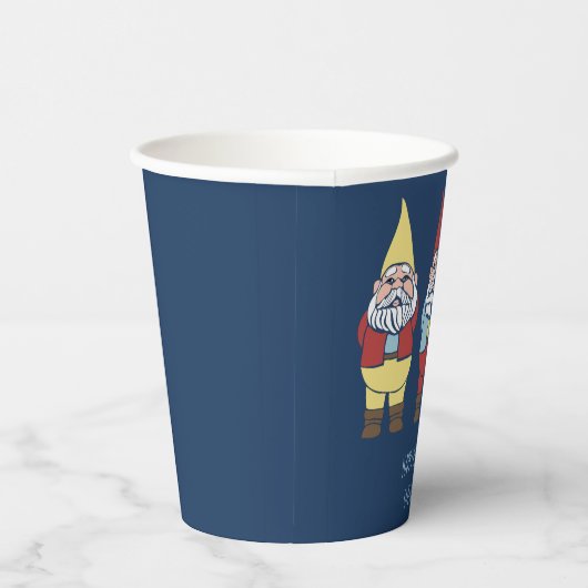 Niedlich Garden Gnomes Custom Message Party Pappbecher (Rechts)