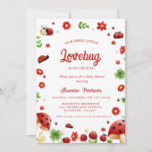 Niedlich Garden kleine Babydusche Einladung (Vorderseite)