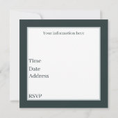 Niedlich Garden Party Liebhaber Einladung (Rückseite)