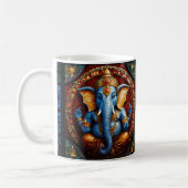 Niedlich Garnesh God Blue Mosaik gestanzter Glass Kaffeetasse (Links)