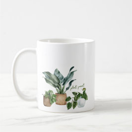 Niedlich Gartenarbeit botanische Pflanze Eltern Kaffeetasse