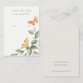 Niedlich-Gartenblätterdüster Visitenkarte (Vorne/Hinten)