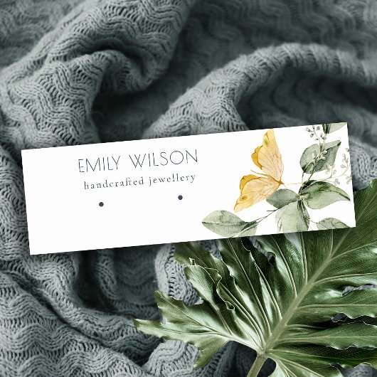 Niedlich-Gartenblätterflecken Mini Visitenkarte