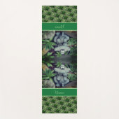 Niedlich Gartenfrosch Sukkulärer Garten Personalis Yogamatte (Vorderseite)