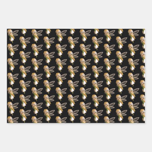 Niedlich Gartenmühle Geschenkpapier Set (Vorderseite)