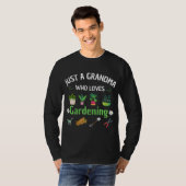 Niedlich Gärtnern Oma Funny Quote Garten Gärtner T-Shirt (Vorne ganz)