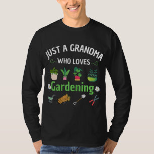 Niedlich Gärtnern Oma Funny Quote Garten Gärtner T-Shirt