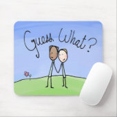 Niedlich Gay Couple raten was Mousepad (Mit Mouse)