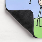 Niedlich Gay Couple raten was Mousepad (Ecke)